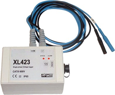 HTItalia XL423 feszültségmérő adatgyűjtő egyfázisú rendszerekhez