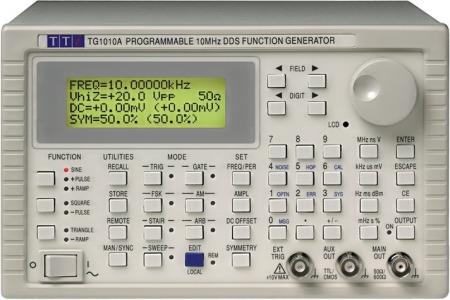 TTi TG-1010A Programozható DDS funkció generátor