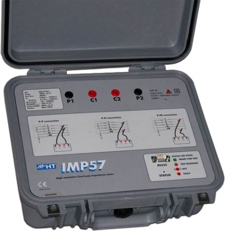 HTItalia IMP57 hurokellenállás/impedancia nagy felbontással történő méréséhez